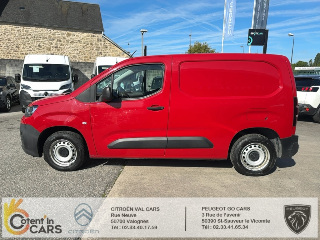 Citroën Berlingo Van (3) M 650kg BlueHDi 75 S&S BVM Club
