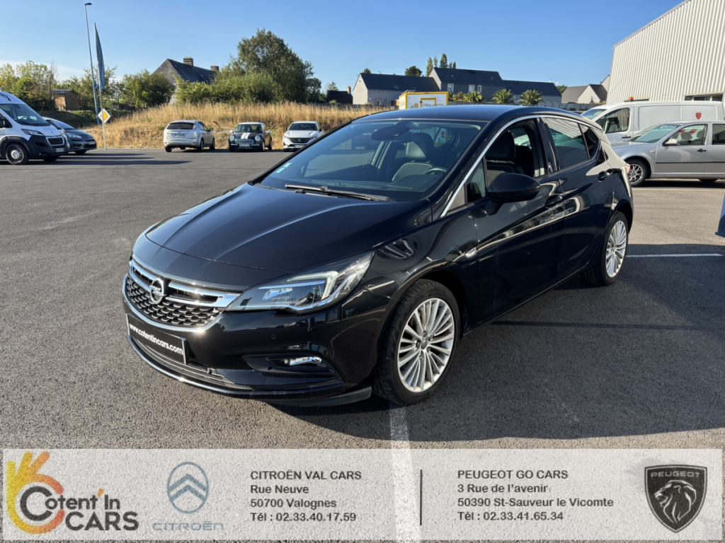 Opel ASTRA 1.6 CDTI 136 ch S/S Cosmo 5 portes  (juin 2014) (co2 110)