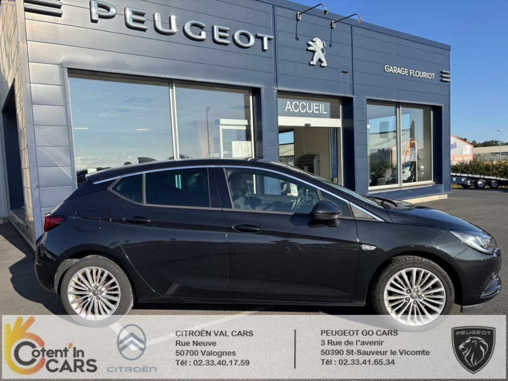 Opel ASTRA 1.6 CDTI 136 ch S/S Cosmo 5 portes  (juin 2014) (co2 110)
