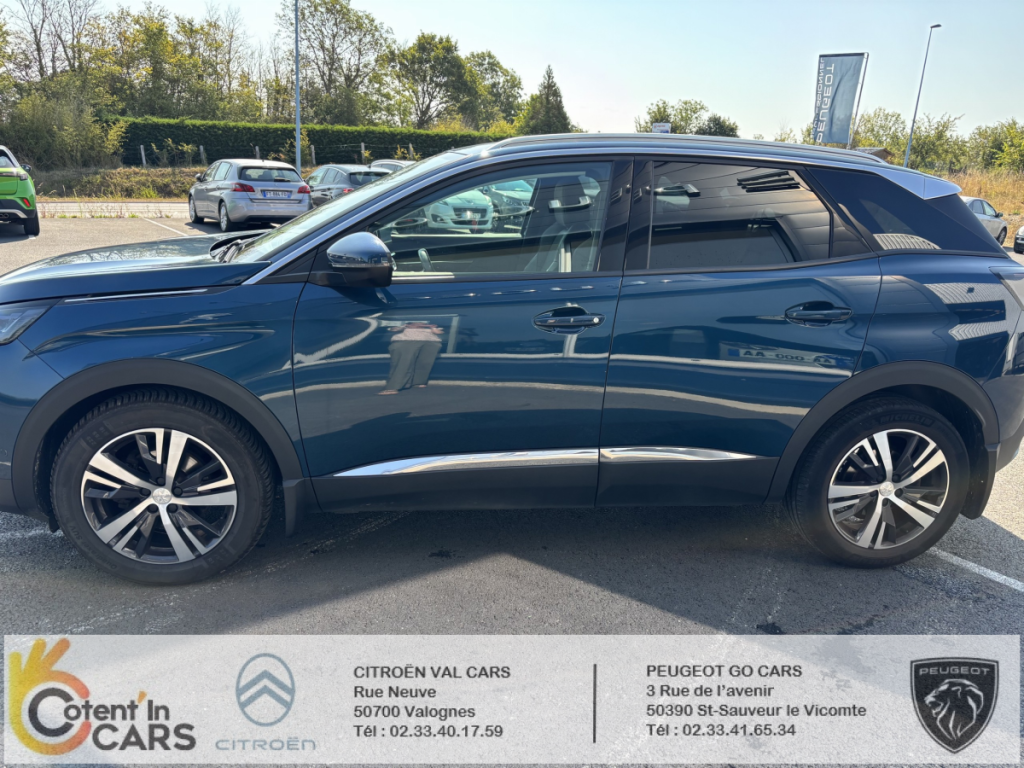 Peugeot 3008 BlueHDi 130 S&S EAT8 Allure 5 portes  (juin 2021) (co2 135)