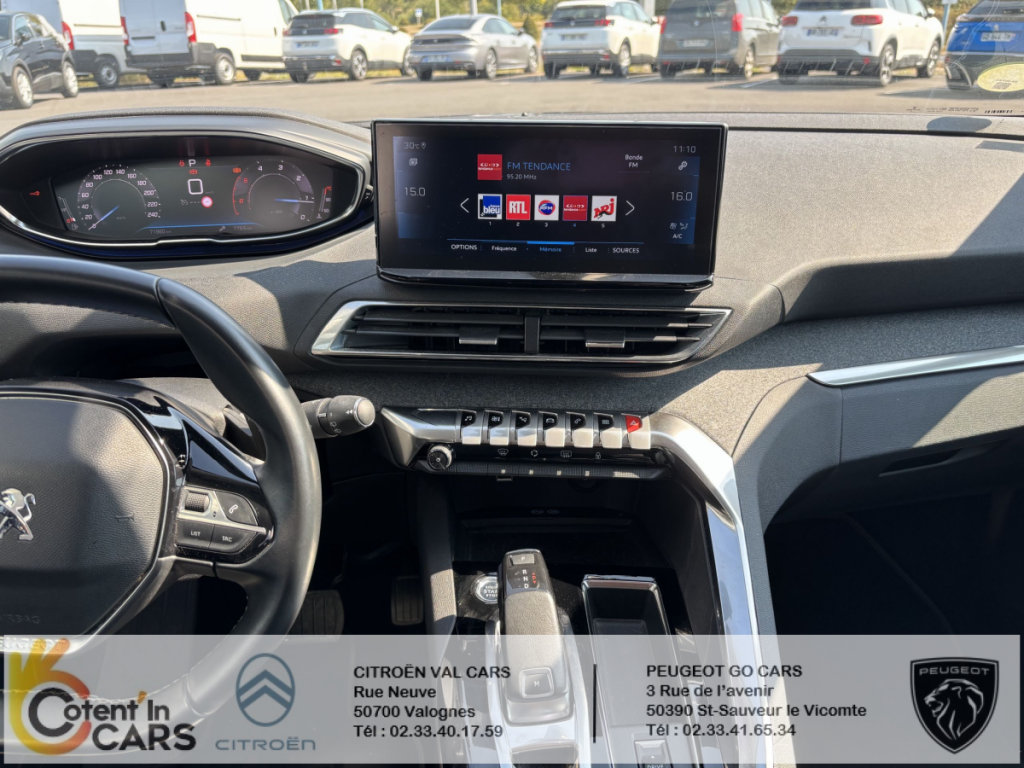 Peugeot 3008 BlueHDi 130 S&S EAT8 Allure 5 portes  (juin 2021) (co2 135)