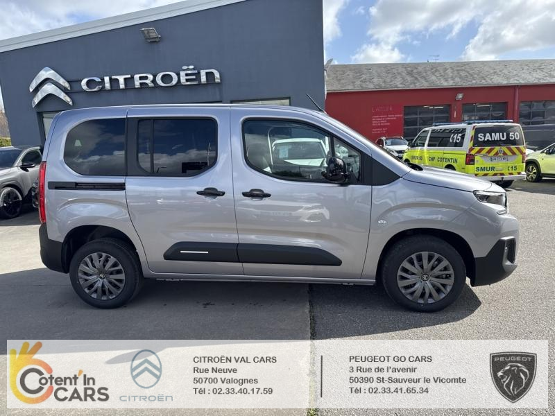 Citroën Berlingo (3) Taille M - 1.5 BlueHDi 130ch S&S PLUS EAT8 5 places N1
