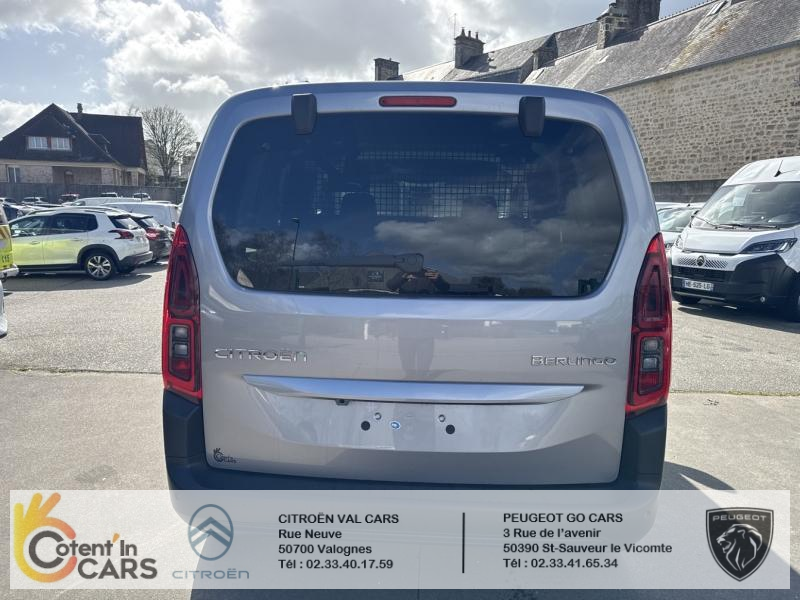 Citroën Berlingo (3) Taille M - 1.5 BlueHDi 130ch S&S PLUS EAT8 5 places N1