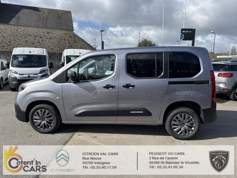Citroën Berlingo (3) Taille M - 1.5 BlueHDi 130ch S&S PLUS EAT8 5 places N1