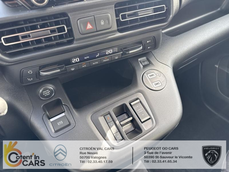 Citroën Berlingo (3) Taille M - 1.5 BlueHDi 130ch S&S PLUS EAT8 5 places N1