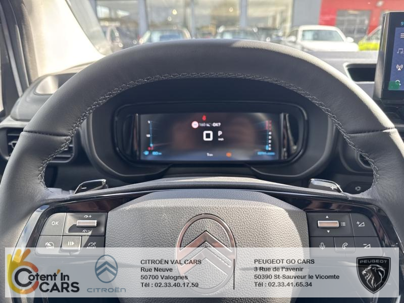 Citroën Berlingo (3) Taille M - 1.5 BlueHDi 130ch S&S PLUS EAT8 5 places N1