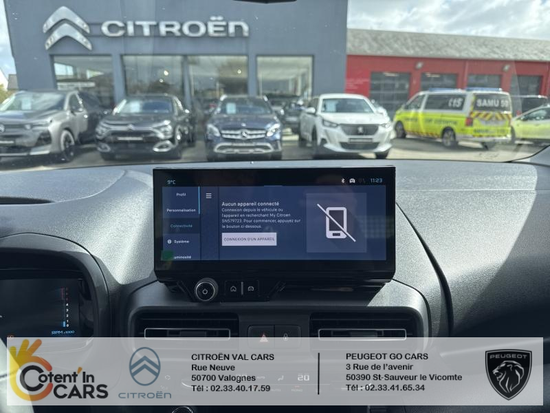 Citroën Berlingo (3) Taille M - 1.5 BlueHDi 130ch S&S PLUS EAT8 5 places N1