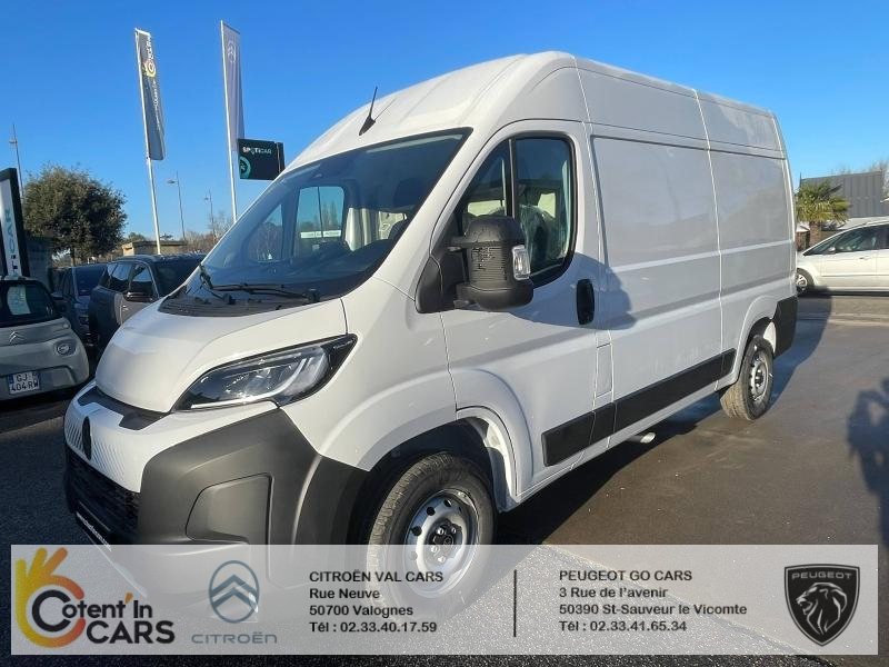 Citroën Jumper fourgon (2) L2 H1 3.5 t 140 ch BVM6 Pck Prem Conct