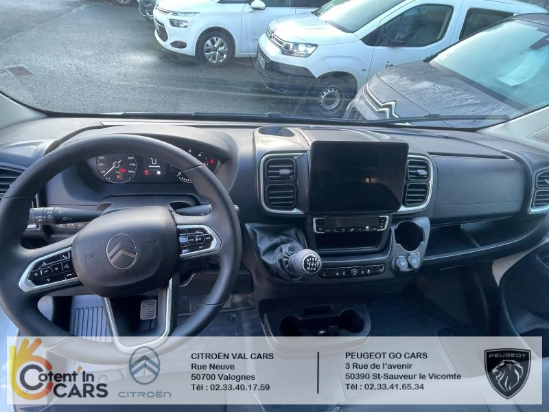 Citroën Jumper fourgon (2) L2 H1 3.5 t 140 ch BVM6 Pck Prem Conct