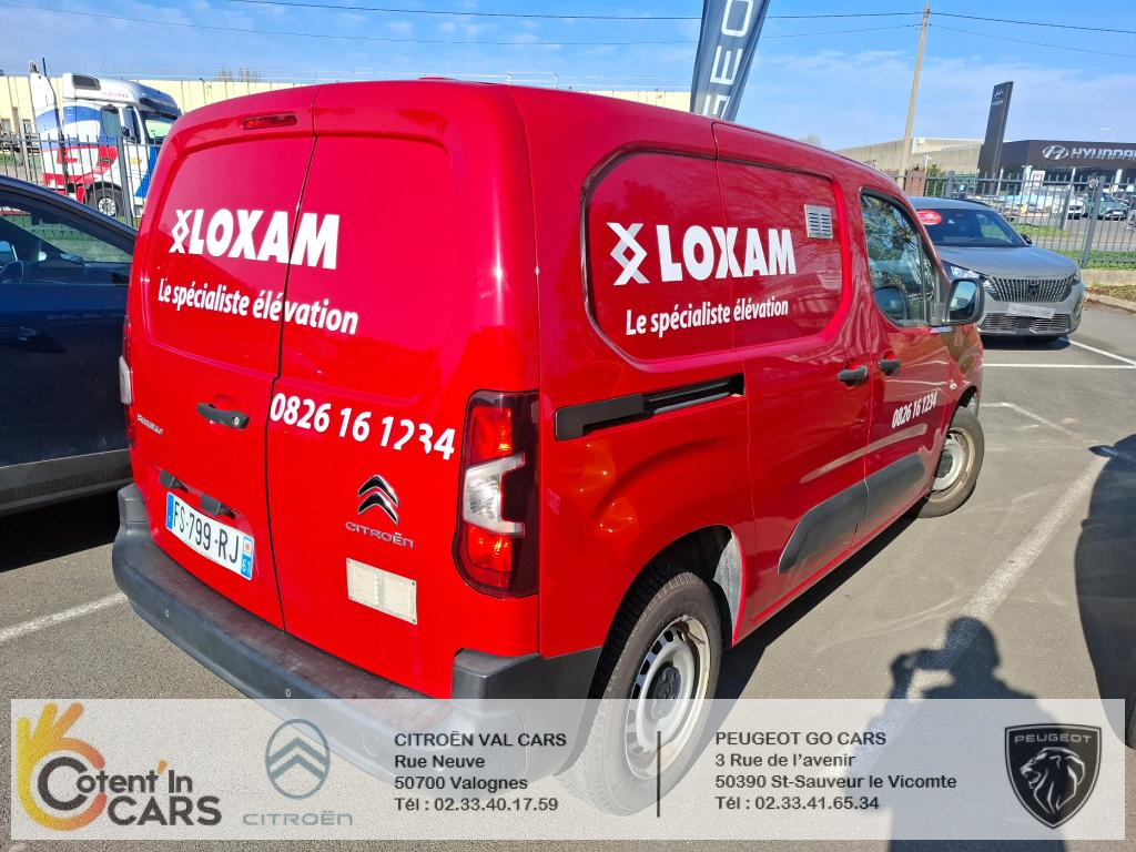 Citroën Berlingo Van (3) M 650kg BlueHDi 75 S&S BVM Club