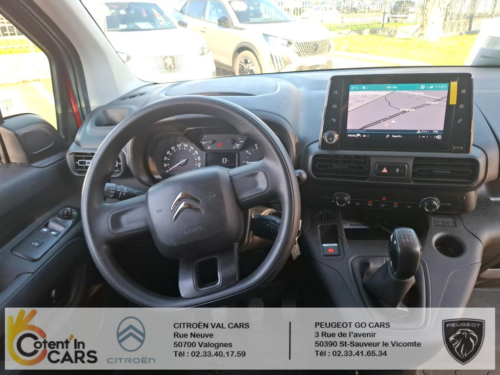 Citroën Berlingo Van (3) M 650kg BlueHDi 75 S&S BVM Club