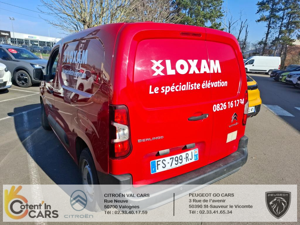 Citroën Berlingo Van (3) M 650kg BlueHDi 75 S&S BVM Club