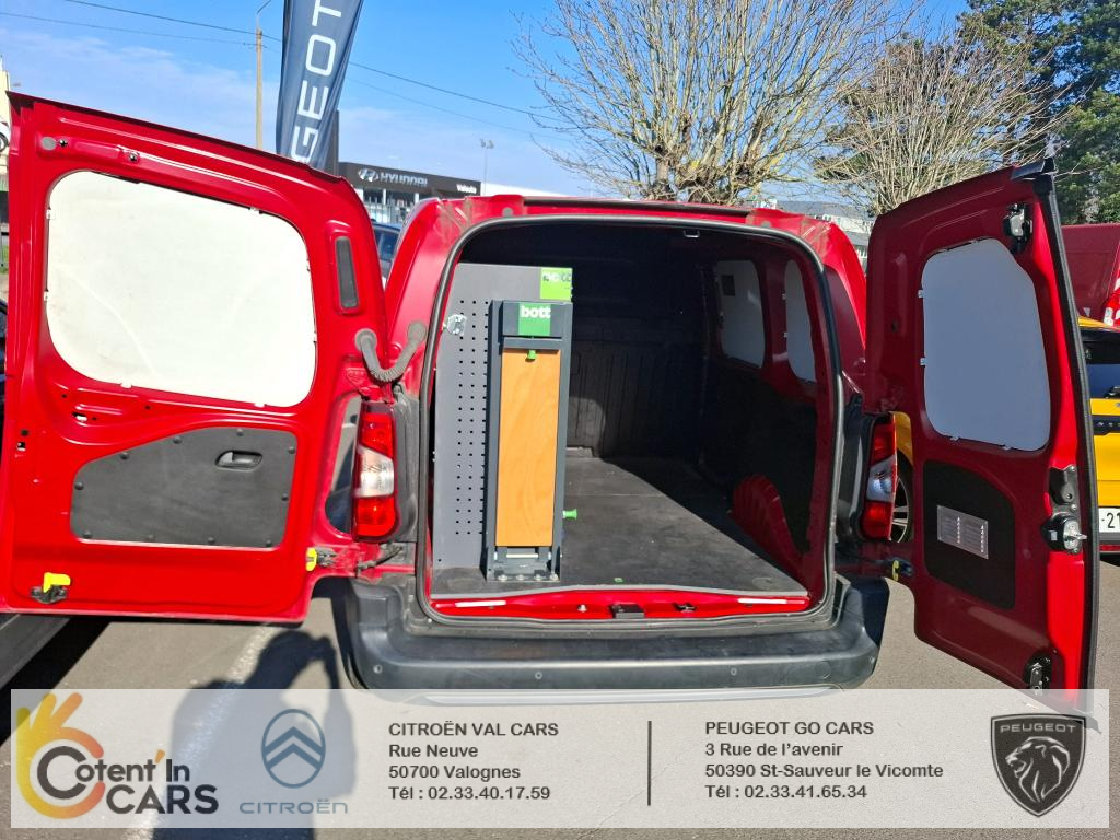 Citroën Berlingo Van (3) M 650kg BlueHDi 75 S&S BVM Club